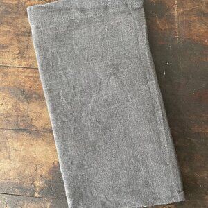 CB2 - Grey Linen Napkins - 4 available